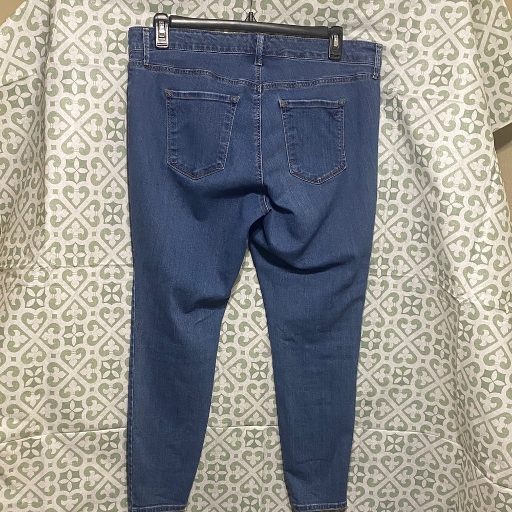 Jessica Simpson Women's Blue Skinny Jeans - Picture 4 of 4